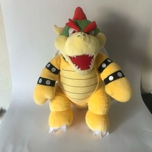 •Build-A-Bear King Koopa Bowser Plush•